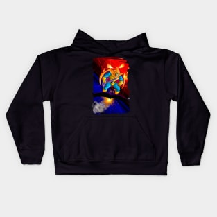 The goblin of halloween Kids Hoodie